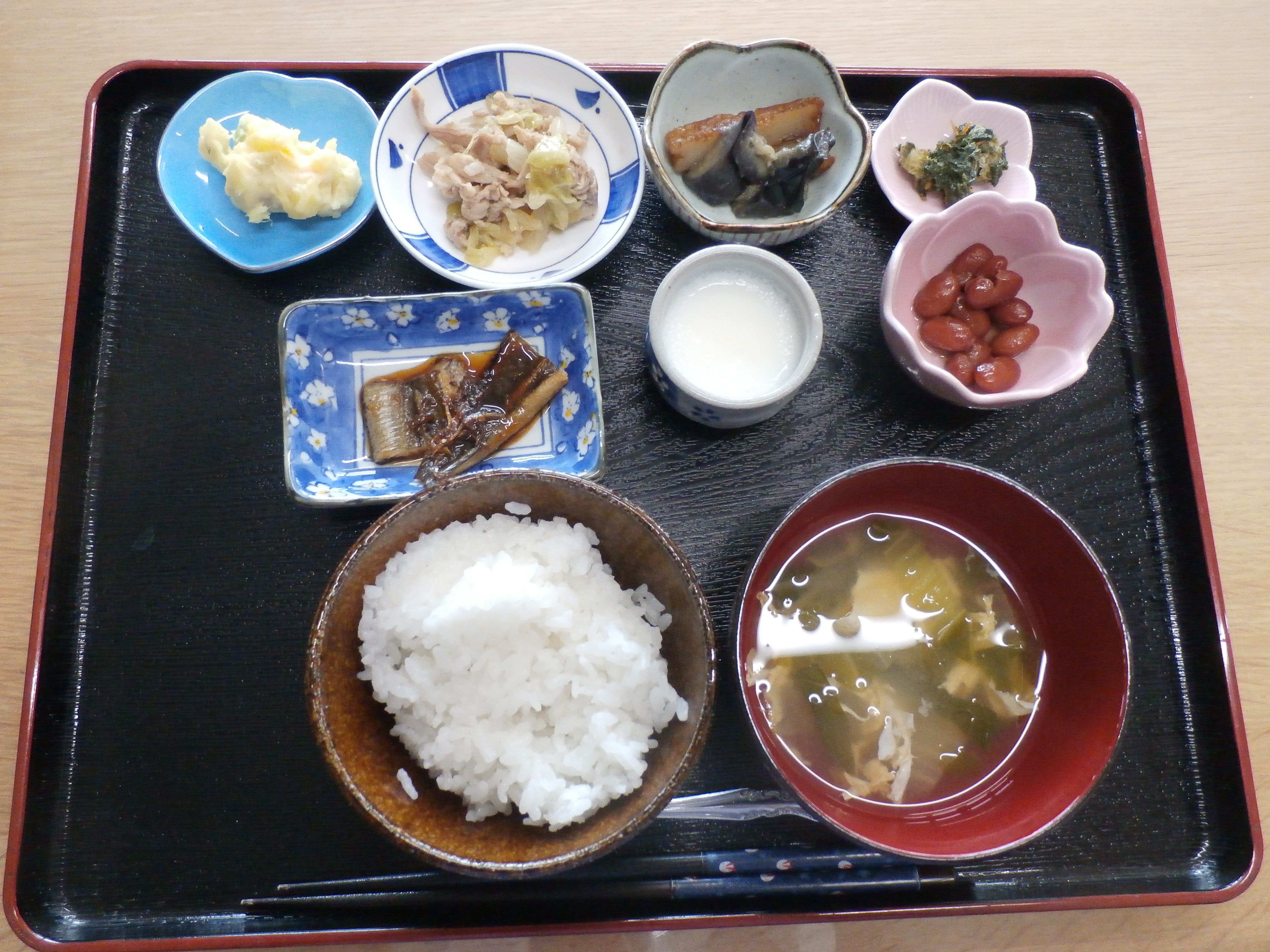 １０月２６日(木)お食事