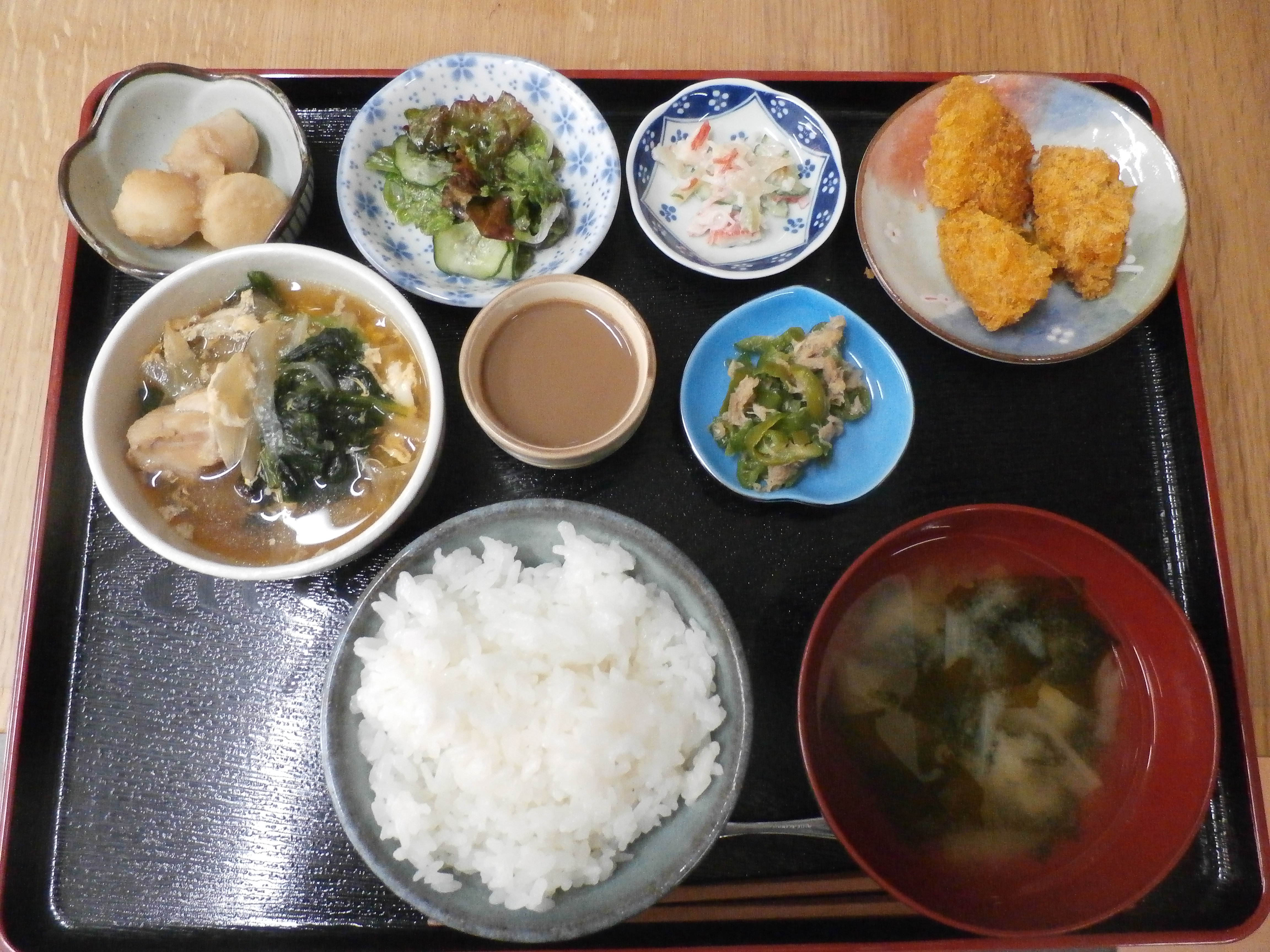 １０月９日(月)お食事